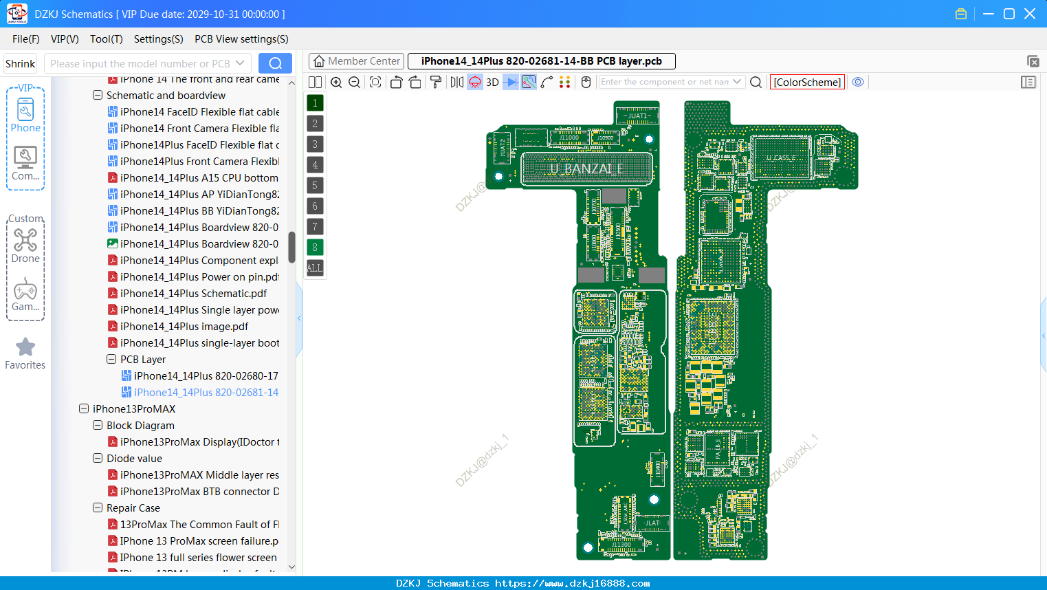 IPhone14_14Plus 820-02681-14-BB PCB Layer
